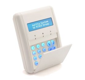 Tastiera antifurto radio-tastiera a pile-tastiera per allarme-allarme radio-tastiera lcd Tastiera Radio Bidirezionale di Agility permette di programmare e gestire la centrale antifurto ed ha un lettore di prossimità integrato